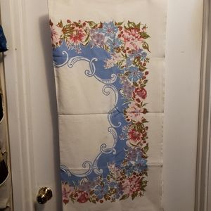 Vintage tablecloth in heavyweight cotton